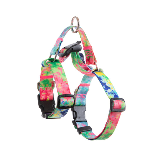 Banhamsisun Dog Double-Lined Straps No Pull Harness and Lead Set SWEET GREEN - Medium